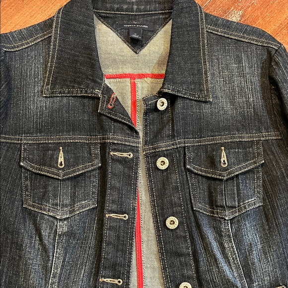 Tommy Hilfiger Navy Denim Jacket - Picture 3 of 13